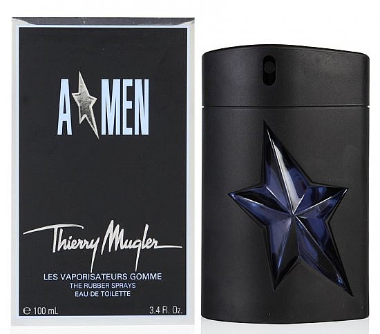 ���� ���� 100 �''� Thierry Mugler Angel A Men Rubber Flask �� �� ����� E.D.T