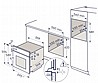 תנור בנוי רב תכליתי Electrolux EOH6423K אלקטרולוקס