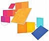 לוחות תאורה RGB חכמים Nanoleaf Canvas - צורת ריבוע - ערכת בסיס + ערכת הרחבה