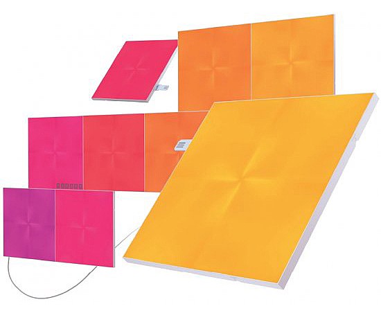����� ����� RGB ����� Nanoleaf Canvas - ���� ����� - 9 ������ - ���� ���� 