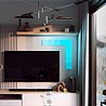 לוחות תאורה RGB חכמים Nanoleaf Canvas - צורת ריבוע - 4 יחידות - ערכת הרחבה