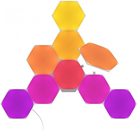 ����� ����� RGB ����� Nanoleaf Shapes - ���� ����� - 9 ������ - ���� ����