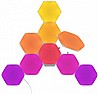 לוחות תאורה RGB חכמים Nanoleaf Shapes - צורת משושה - 9 יחידות - ערכת בסיס
