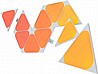 לוחות תאורה RGB חכמים Nanoleaf Shapes - צורת משולש מיני - 10 יחידות - ערכת הרחבה