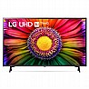 LG UHD 4K UR80, טלוויזיה חכמה בגודל 43 אינץ' דור שישי α5 ומערכת הפעלה webOS23 43UR80006LJ