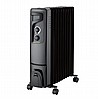 רדיאטור בטיחותי 9 צלעות 2000W שחור/לבן ATL-2009 /B