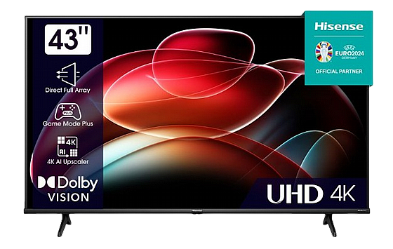 43A6K UHD TV �������� ���� ������ 43" UHD 4K Smart TV  