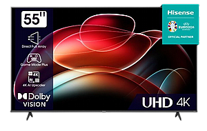 55A6K UHD TV טלוויזיה חכמה הייסנס 55" UHD 4K Smart TV 55A6K UHD TV טלוויזיה חכמה הייסנס 55" UHD 4K Smart TV
