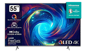 55E7KQ PRO QLED TV �������� ���� QLED  ������ 55" UHD 4K Smart TV