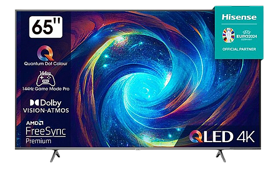 65E7KQ PRO QLED TV  �������� ���� QLED  ������ 65" UHD 4K Smart TV