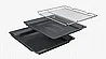 תנור בנוי בוש 60 x 60 cm שחור HBG533BB0Y