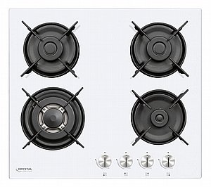 CRYSTAL כיריים גז זכוכית 60 ס"מ מק"ט: VH62GW CRYSTAL כיריים גז זכוכית 60 ס"מ מק"ט: VH62GW
