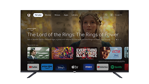 MAG 50" LED SMART TV Powered by GOOGLE TV GTV50D23