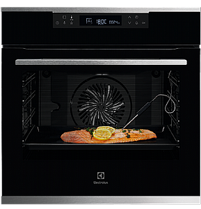 תנור פירוליטי רב-תכליתי ®SenseCook עם טורבו אקטיבי מסדרת Seamless Design EOP7727X תנור פירוליטי רב-תכליתי ®SenseCook עם טורבו אקטיבי מסדרת Seamless Design EOP7727X