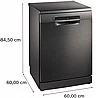 סדרה 4 מדיח כלים 60 cm נירוסטה מושחרת SMS4EKC06E