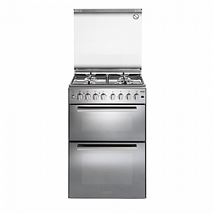 תנור דו תאי משולב כיריים 60 ס"מ DeLonghi DCS12ED תנור דו תאי משולב כיריים 60 ס"מ DeLonghi DCS12ED