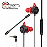 אוזניות גיימינג DRAGON In Ear Gaming Headphones דרגון